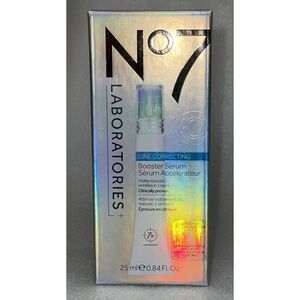 No7 Laboratories Line Correcting Booster Wrinkle Reducer Serum 0.84 oz 25 ml NEW